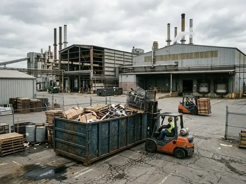 industrial-factory-scrap-conta-003 — frequently asked questions, Cheap Roll-off Dumpster Rentals in Chesterfield, IN